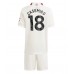 Tanie Strój piłkarski Manchester United Casemiro #18 Koszulka Trzeciej dla dziecięce 2023-24 Krótkie Rękawy (+ szorty)